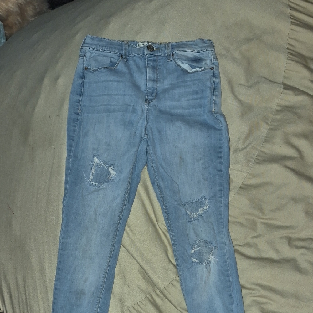 Mudd Women's Light Blue Skinny Jeans